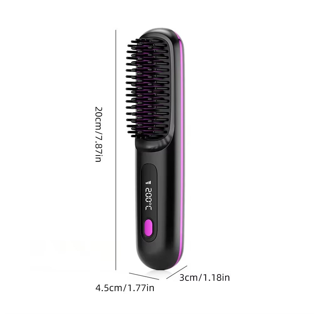 Valetta™ Portable Straightener Brush-PRO