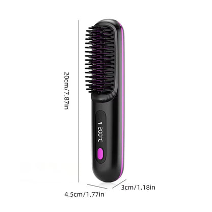 Valetta™ Portable Straightener Brush-PRO